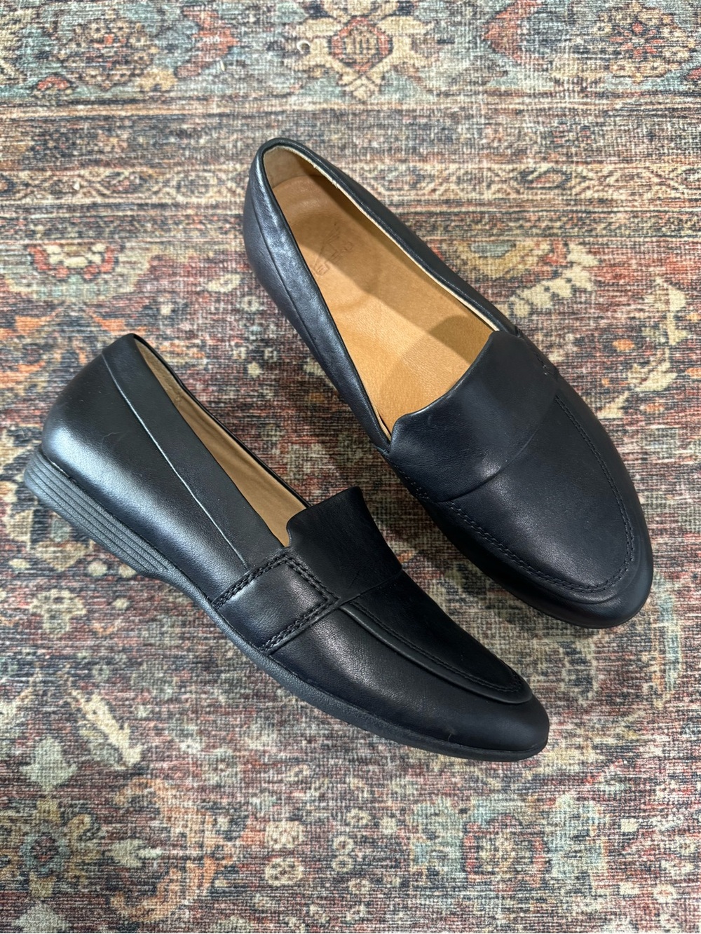 Dansko Lindon Loafers Black Nappa Leather Eu 36 Us 5.5-6 View 2